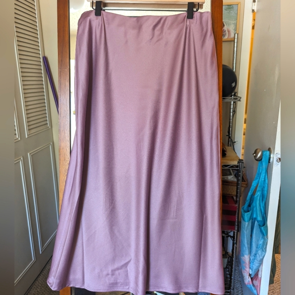 Satin Skirt A New Day Mauve Large